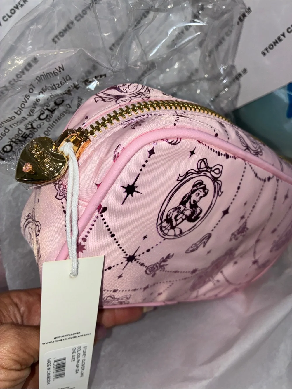 Stoney Clover X Disney Princess heirlooms small pouch